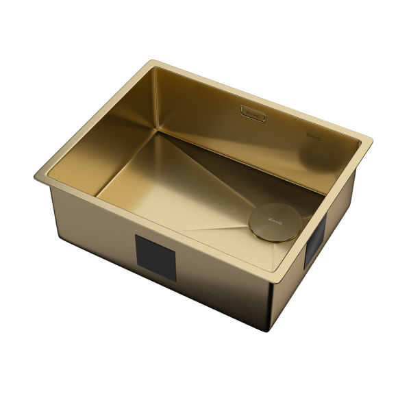 Кухонная мойка Zorg Zerox U/IF Side 55х45 PVD Gold Кухонная мойка Zorg Zerox U/IF Side 55х45 PVD Gold