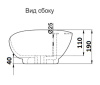 Умывальник CeramaLux 9019